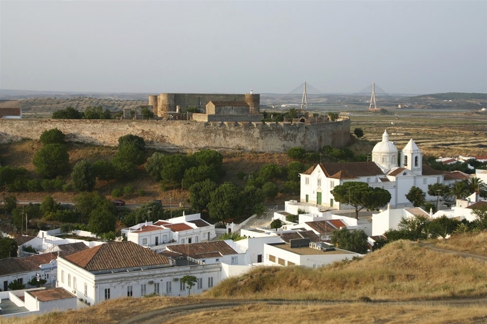 Paysage en Algarve fortification