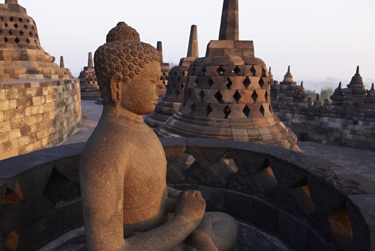 Mandala de Borobudur - Ile de Java - Indonésie