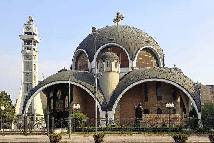 Eglise orthodoxe de Skopje - Macédoine