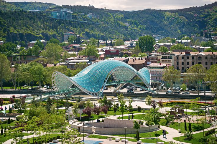 Peace Bridge - Tbilissi - Géorgie