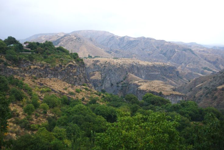 Vue sur la gorge de Garni - Arménie