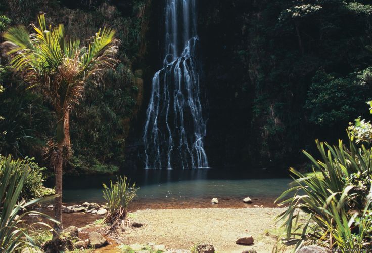 Karekare Falls - Ile du Nord - Nouvelle Zelande