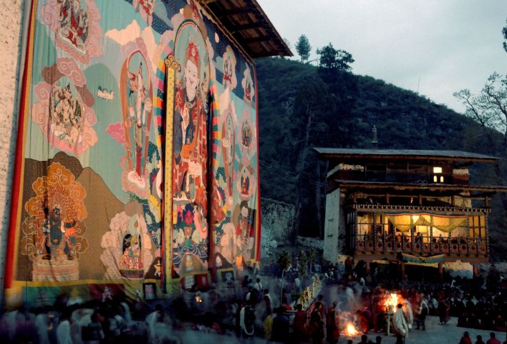 Festival de Tsechu - Paro - Bhoutan