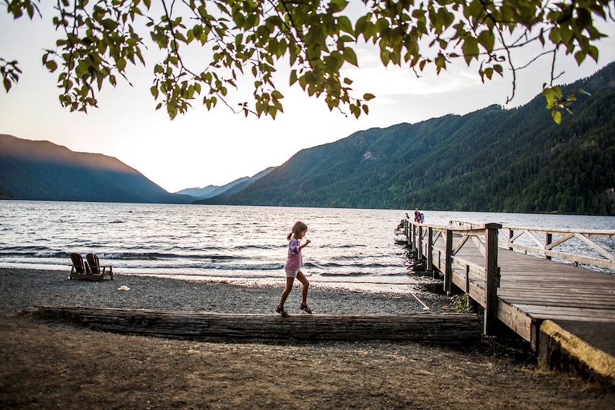 Lake Crescent - Parc national Olympique - Etats-Unis