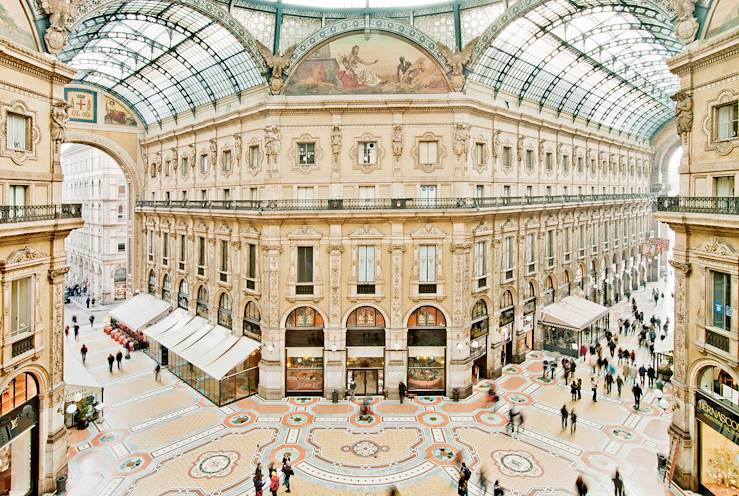 Galleria Vittorio Emanuele II - Milan - Lombardie - Italie