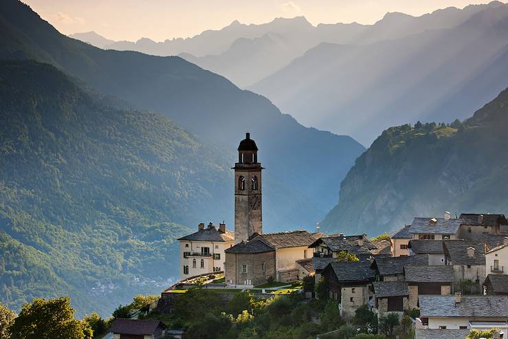 Soglio - Canton des Grisons - Suisse