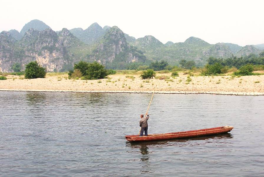 Entre Guilin et Yangshuo - Guangxi - Chine