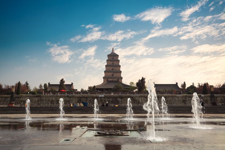 Grande pagode de l'oie sauvage - Xi'an - Shaanxi - Chine