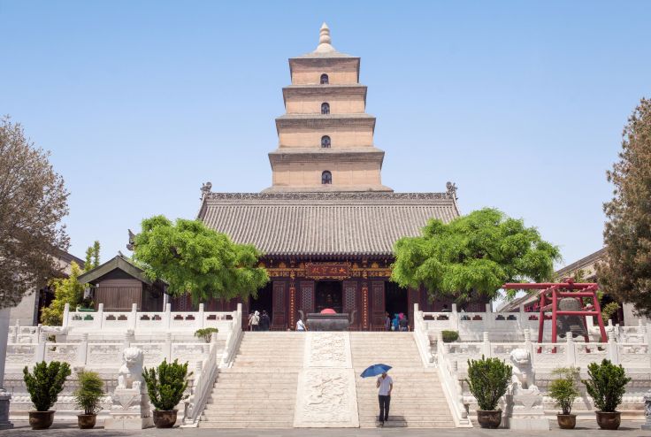 Grande pagode de l'oie sauvage - Xi'an - Shaanxi - Chine
