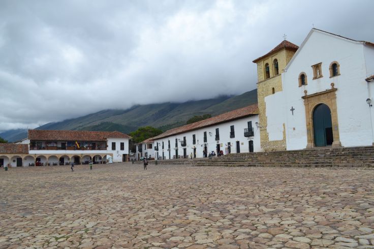 Plaza Mayor de Villa de Leyva - Département de Boyaca - Colombie