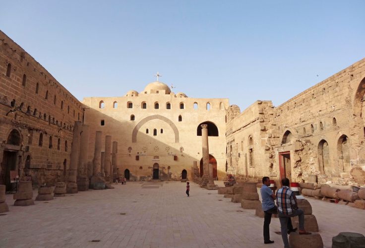 Monastère blanc à Sohag - Egypte