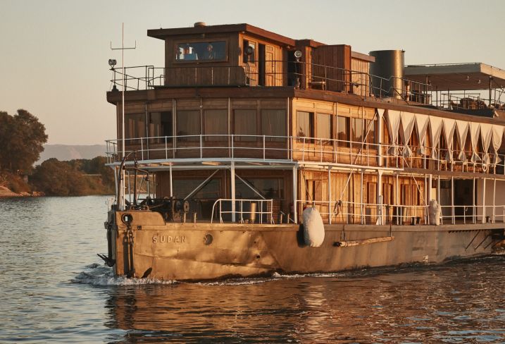 Steam Ship Sudan - Egypte