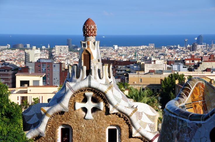 Barcelone - Parc Guell - Espagne