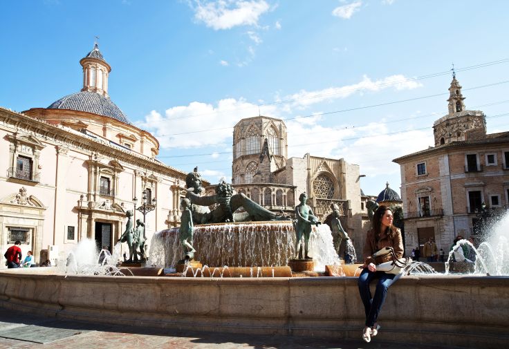 Plaza de la Virgen - Valence - Espagne