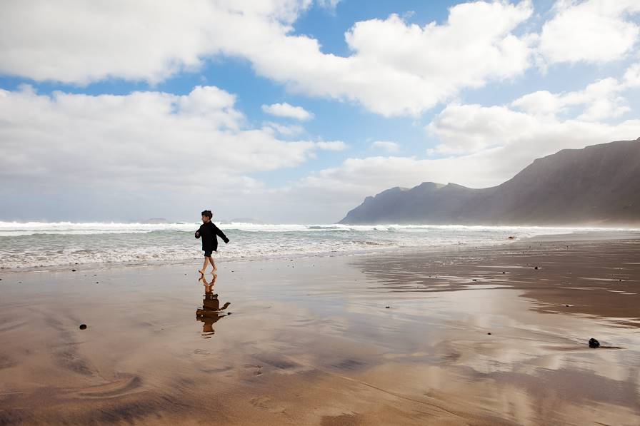 Caleta de Famara - Lanzarote - Canaries - Espagne