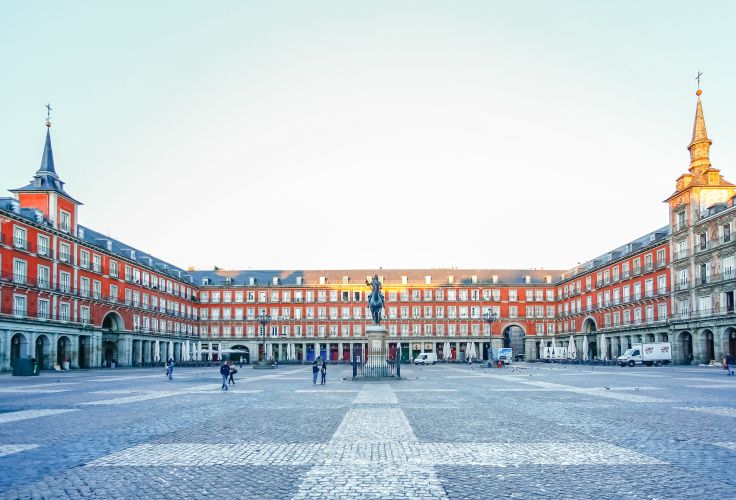 Plaza Mayor - Madrid - Espagne