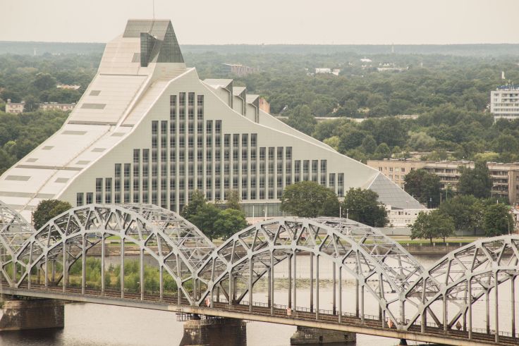 Bibliothèque nationale de Lettonie - Riga - Lettonie