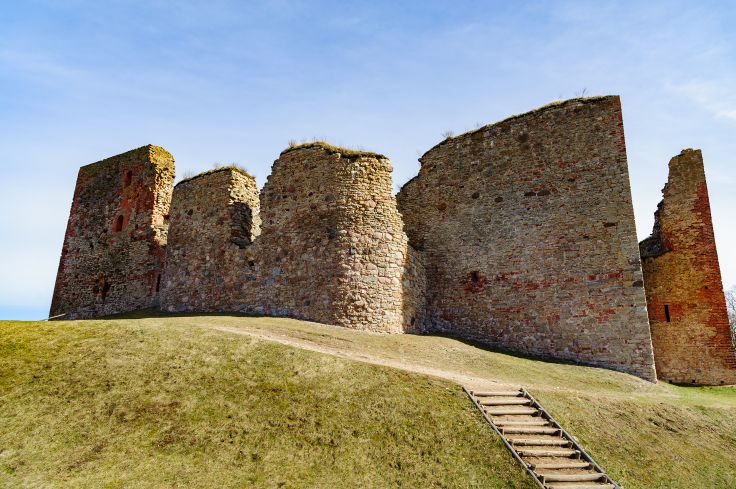 Ruines du Chateau de Bauska - Lettonie