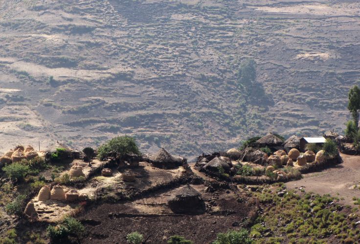 Route entre Lalibela et Mekele - Ethiopie