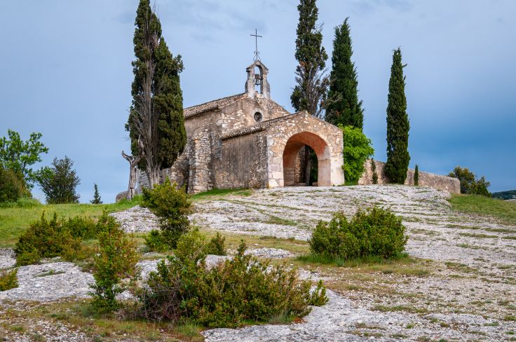 Chapelle Saint-Sixte d'Eygalières - Alpilles - France