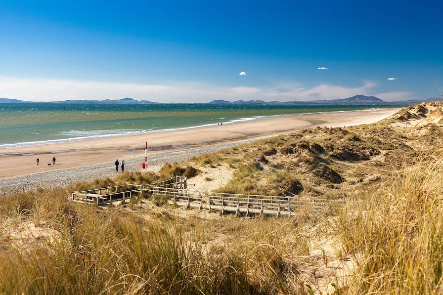 Plage de Bennar à Llanenddwyn - Snowdonia - Pays de Galles
