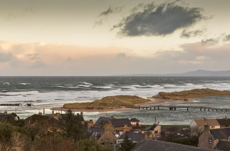 Lossiemouth - Région du Moray - Ecosse - Royaume-Uni