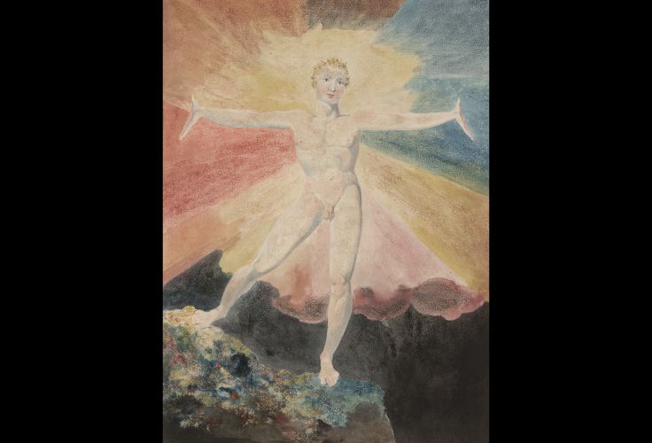 William Blake - Albion Rose - 1793