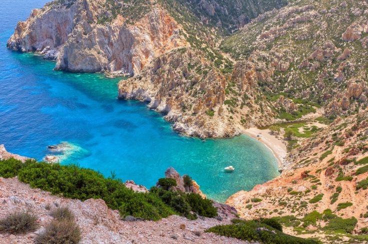 Baie de Faros - Ile de Polyaigos - Cyclades