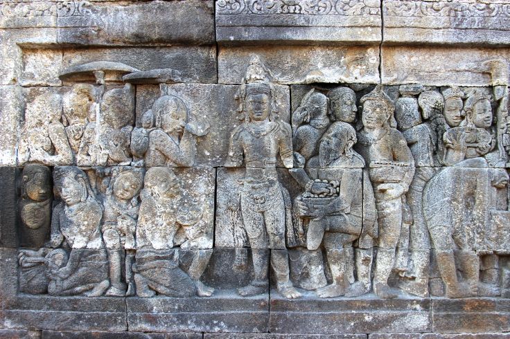Temple de Borobudur - Yogyakarta - Java - Indonésie