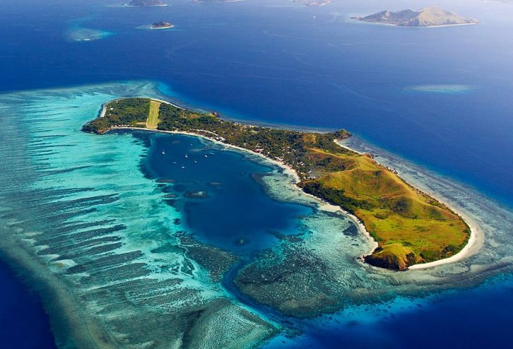 Vue des Mana Islands - Mamanucas - Iles Fidji