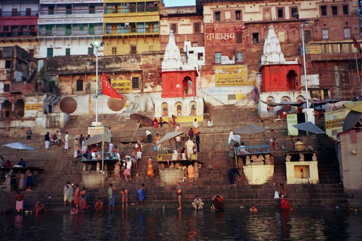 Les ghats - Bénarès - Inde