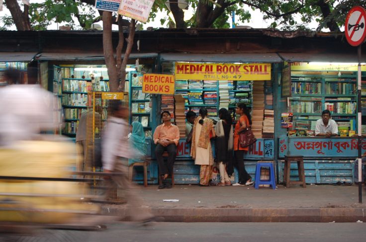 Quartier des bouquinistes - Calcutta - Inde