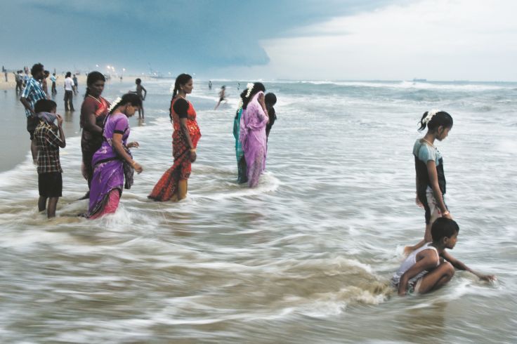 Marina Beach - Madras - Tamil Nadu - Inde