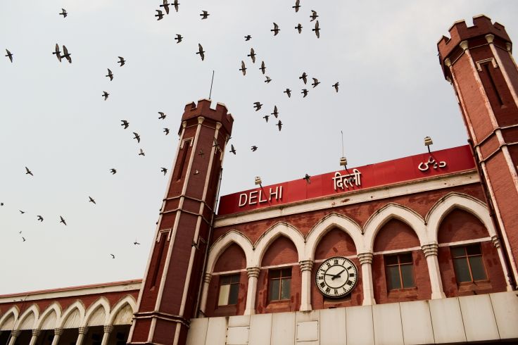 Gare - Delhi - Inde