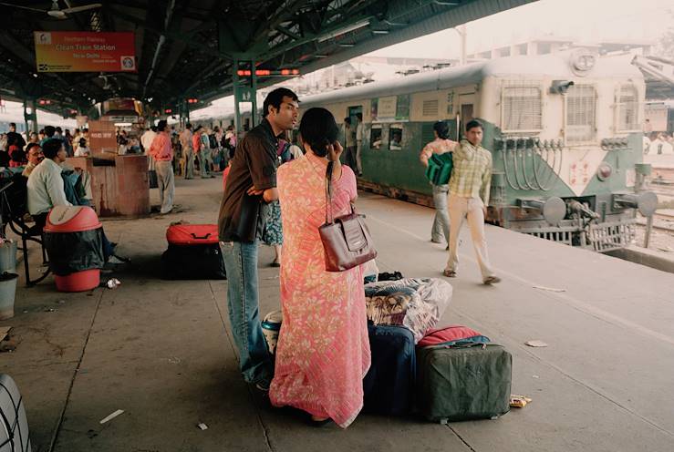 Gare -Delhi - Inde