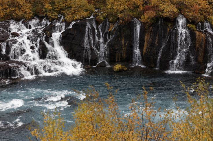 Hraunfossar - Islande