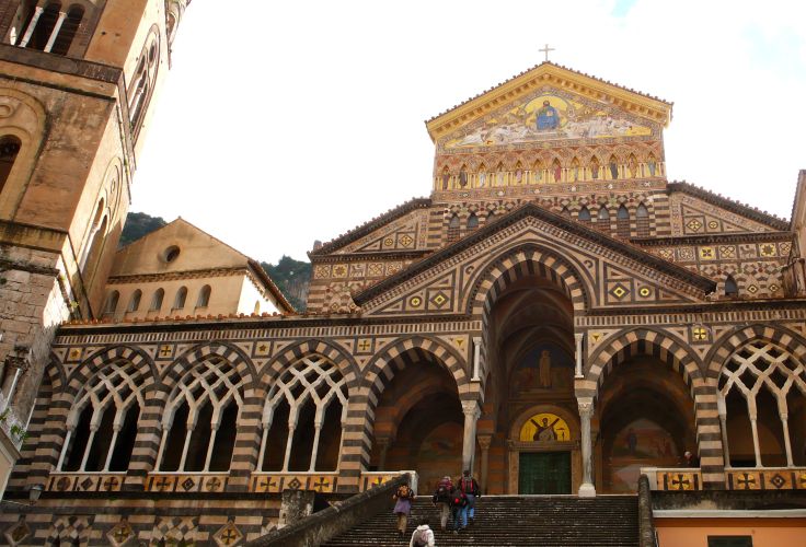 La cathédrale d'Amalfi - Italie
