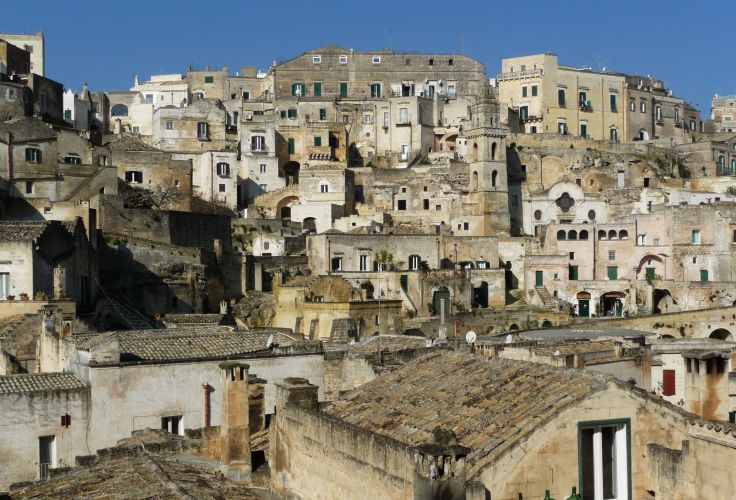 Matera dans la région Basilicate - Italie