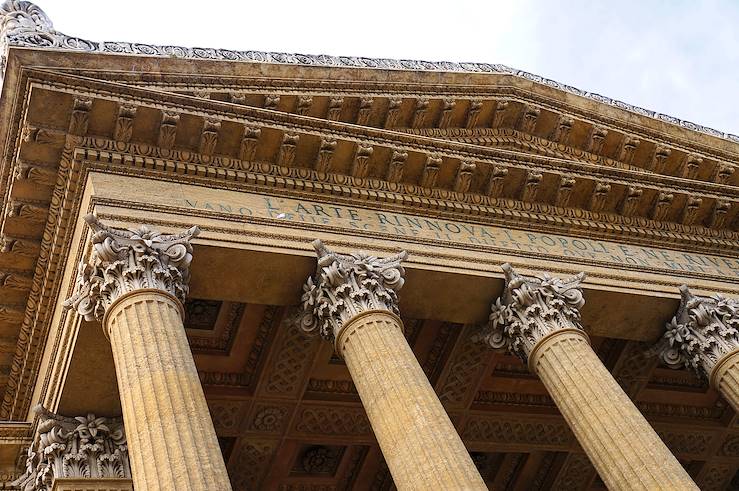 Teatro Massimo Vittorio Emanuele - Palerme - Sicile - Italie