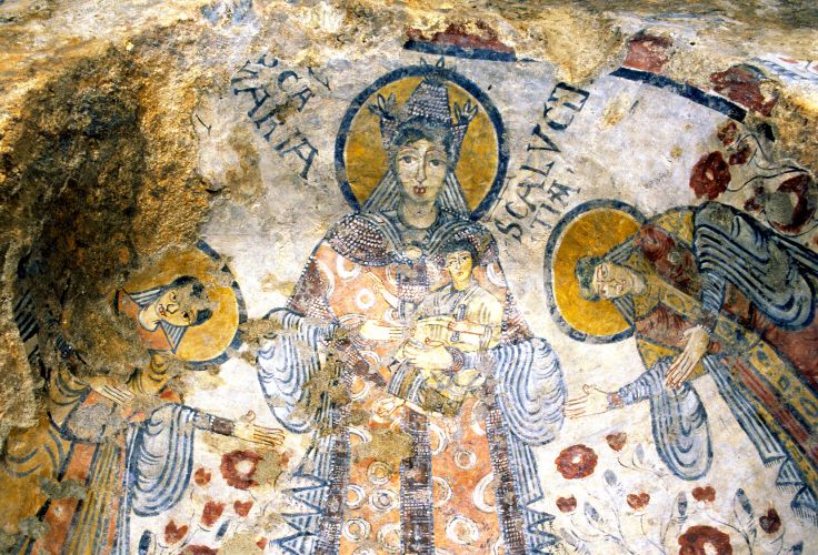 Crypte du Cent Saints ou du péché originel de Matera - Basilicate - Voyage en Italie
