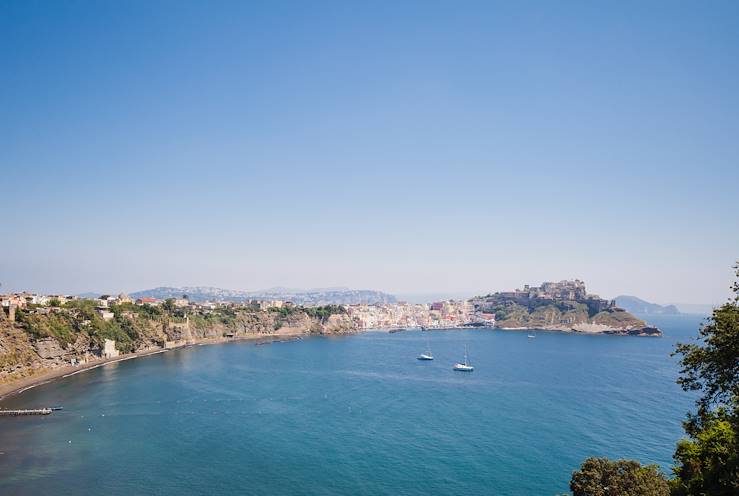 Ile de Procida - baie de Naples - Italie
