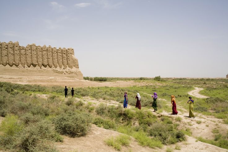 Site archéologique de Kyz Kala - Turkménistan