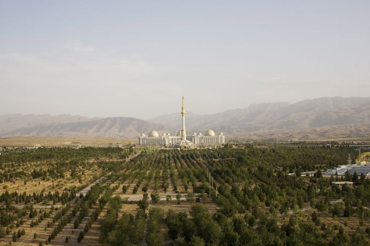 Parc de l’indépendance - Ashkhabad - Turkménistan