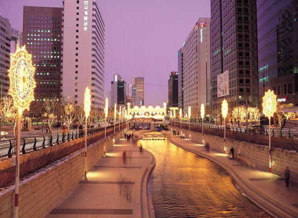 Cheonggyecheon - Séoul - Corée du sud