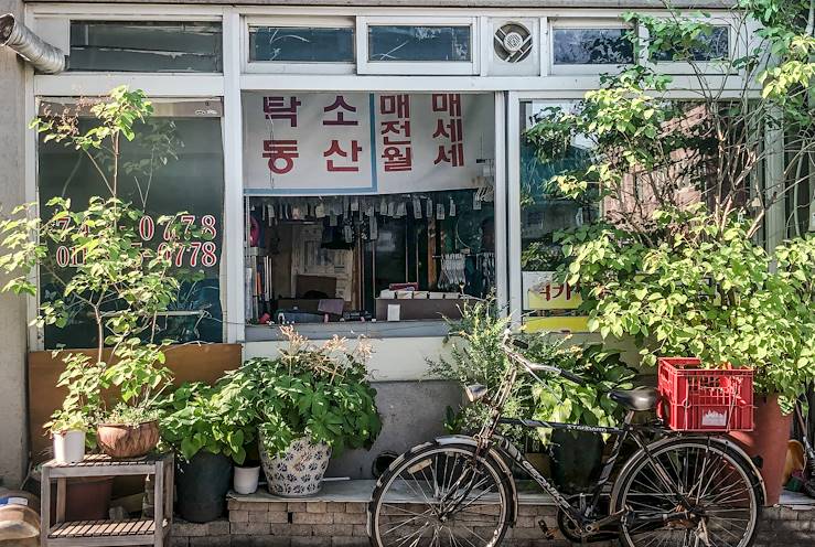 Quartier d'Insa-dong à Séoul - Corée du Sud