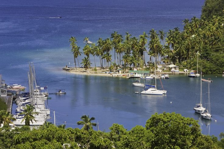 Baie de Marigot - Sainte Lucie
