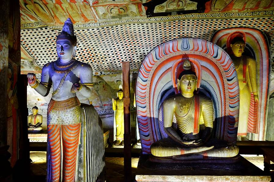 Grottes de Dambulla - Province du Centre - Sri Lanka