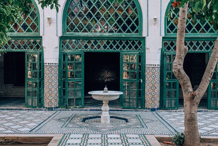 Palais de la Bahia - Marrakech - Maroc
