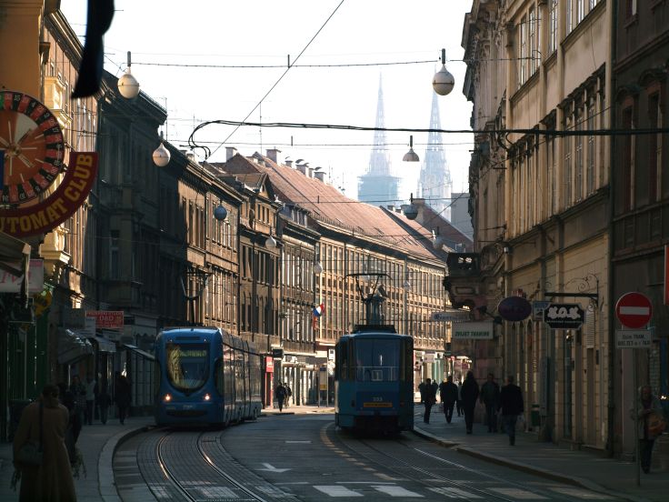 Rue Ilica - Zagreb - Croatie