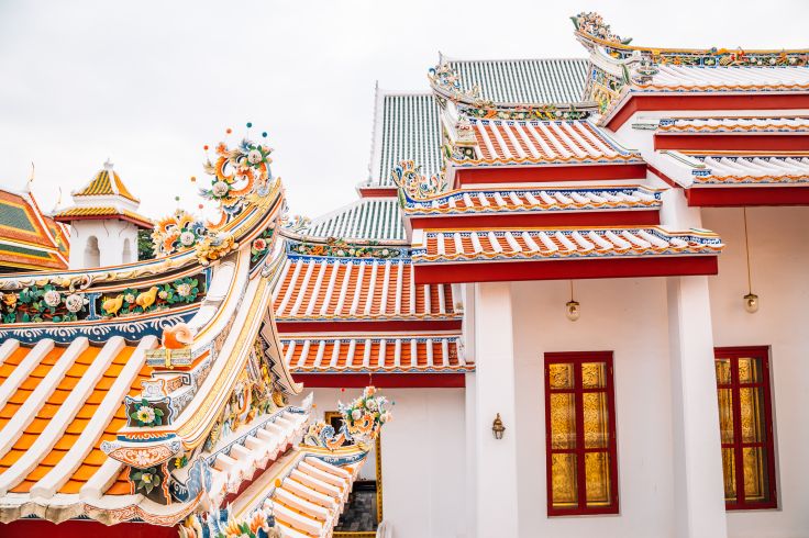 Wat Bowonniwet temple - Bangkok - Thaïlande